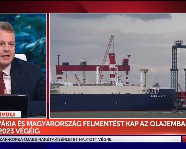 Szlovákia és Magyarország felmentést kap az olajembargó alól 2023 végéig