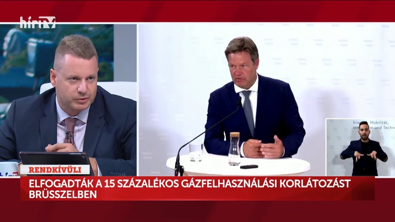 Elfogadták a 15%-os gázfelhasználási korlátozást Brüsszelben