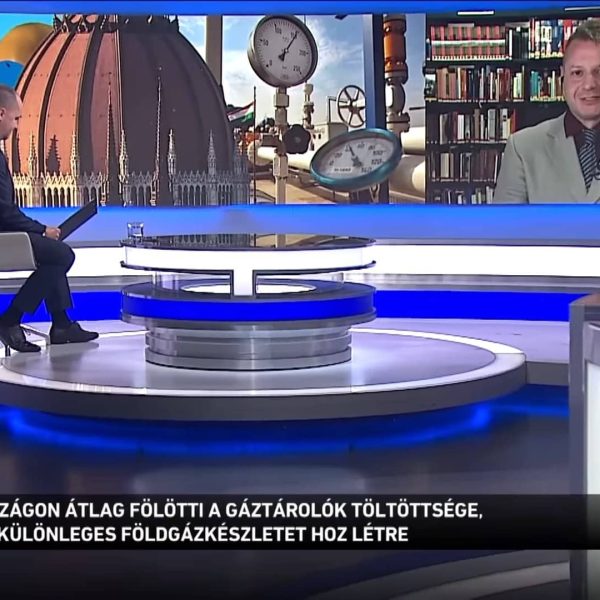 Magyarországon átlag fölötti a gáztárolók töltöttsége, a kormány különleges földgázkészletet hoz létre