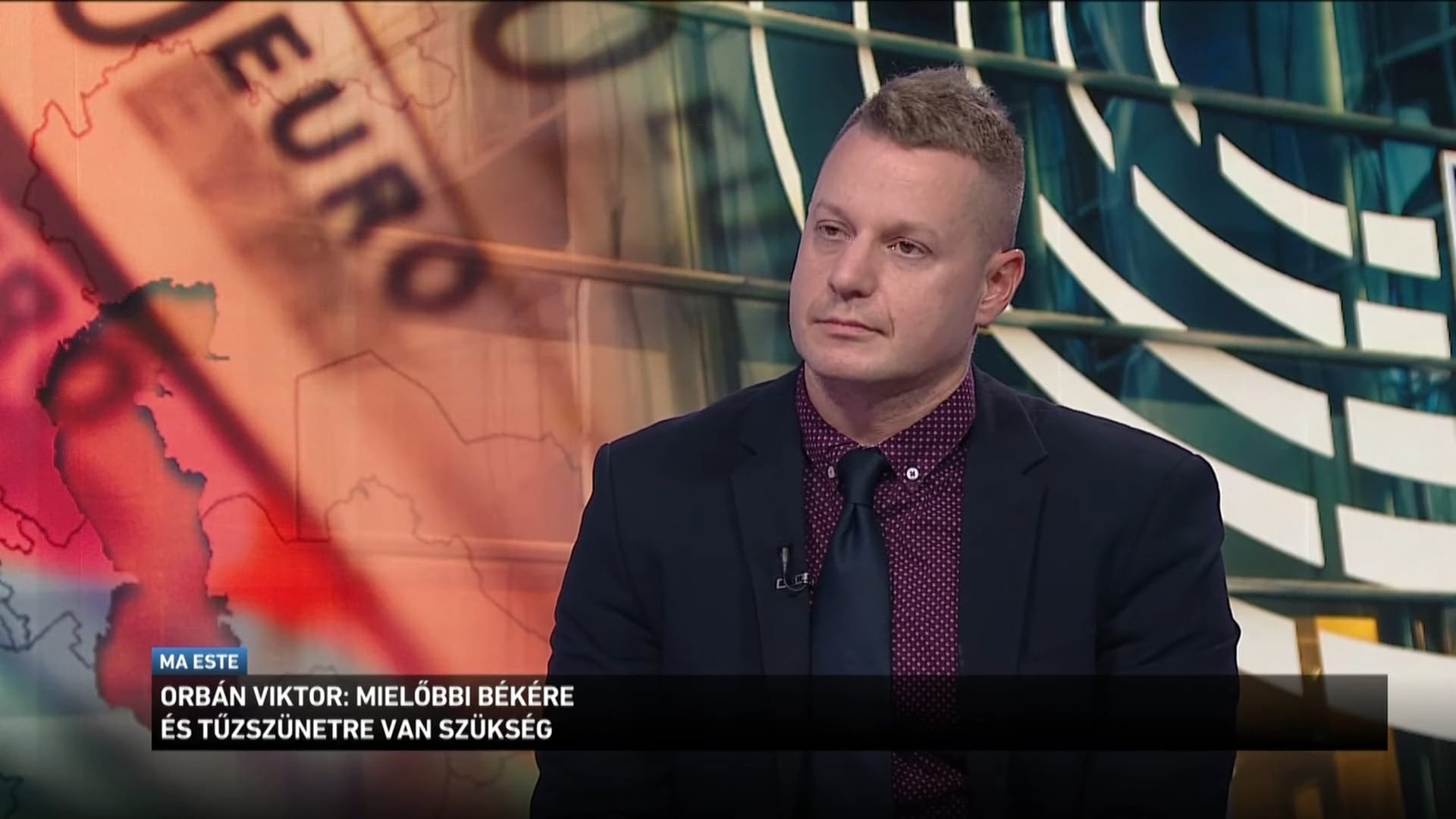 M' Híradó Dr. Tóth Máté Energiajogász 2022 november 17