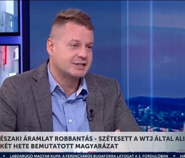 Hiába tagadja Berlin, a német állam felelőssége is az Északi Áramlat gázvezetékek elleni terrorcselekmény - hangsúlyozta Tóth Máté. Az energiajogász emlékeztetett: Európa legerősebb állama teljesen alárendelte magát az Egyesült Államok érdekeinek.