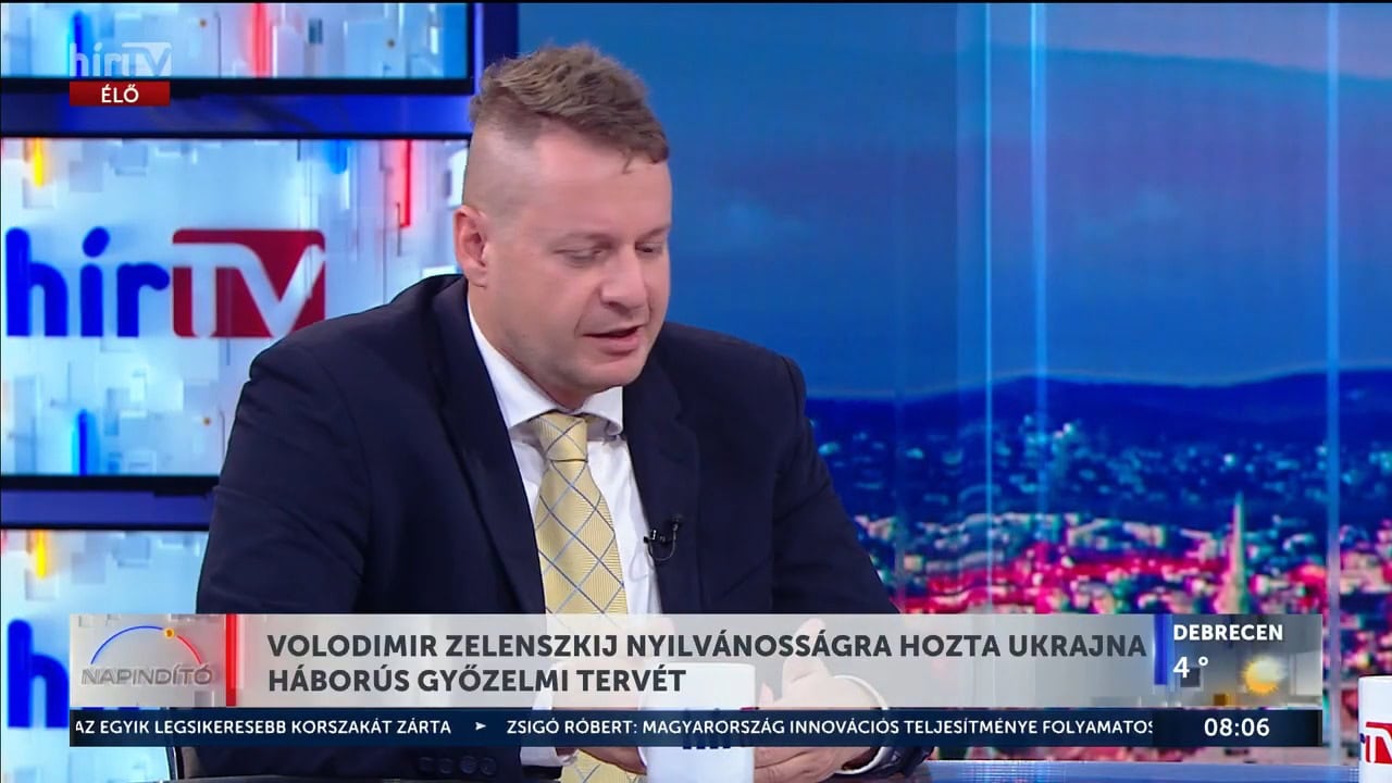 Az ukrán elnök győzelmi terve az eszkaláció irányába mutat + videó